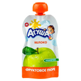 Пюре Агуша Я САМ  яблоко 0,0% 90г ДП 
