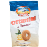 Печенье Оттимини с лимоном 400г Divella