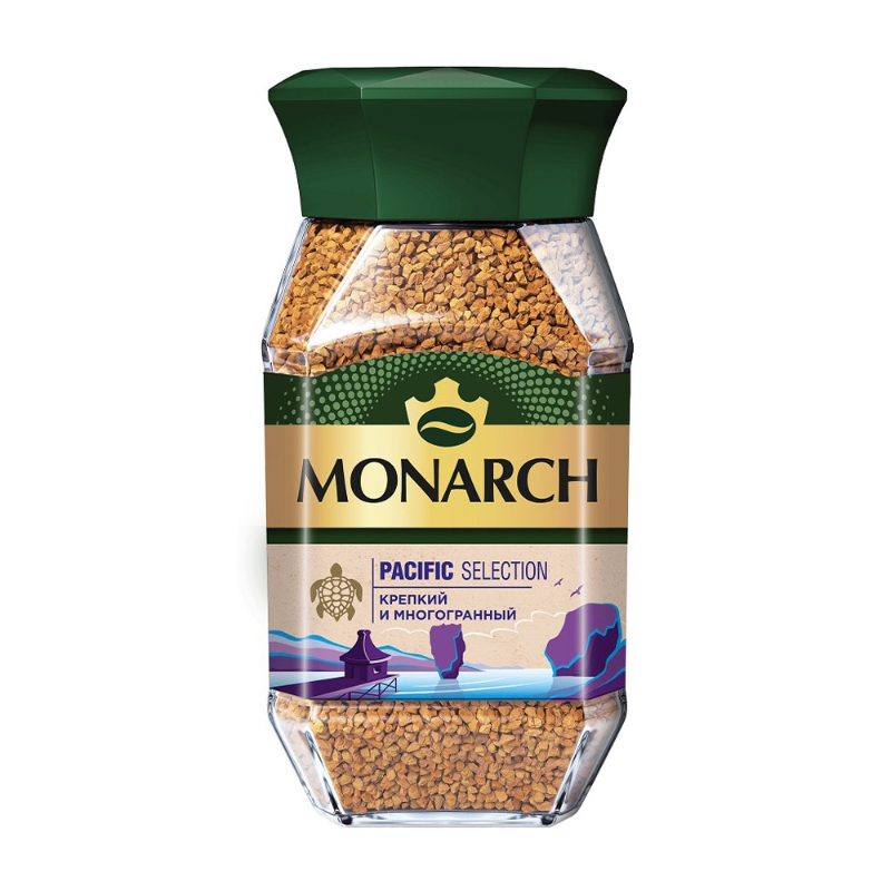 Кофе Монарх Пасифик Селекшн 150г стекло