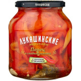 Перец "Лукашинский" в сладкой заливке с укропоми и чесноком 670г