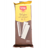 Вафли кукурузные с какао-кремовой начинкой б/глютена.125г Sсhar