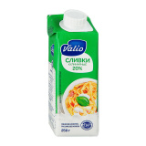 Сливки кулинарные 20% 200мл  Валио  Сливки кулинарные 20% 200мл  Валио