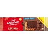 Печенье Юбилейное молочное с глазурью 232г 