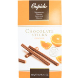 Шок.палочки с апельсин.вкусом Cupido 125г