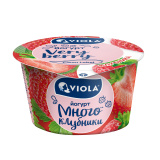 Йогурт Viola Very Berry с клубникой 2,6% 180г  