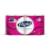 Туалетная бумага PAPIA PLATINUM 5сл.8рул.