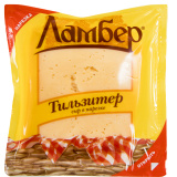 Сыр Ламбер Тильзитер  50% фас 150 г нарезка 