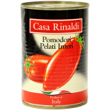 Помидора очищенные в собсвенном соку 400г Casa Rinaldi