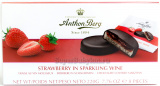 Конфеты Антон Берг Клубника в шампанском 220г 