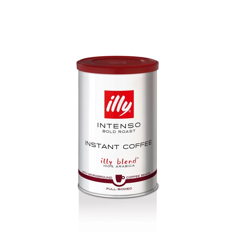 Кофе ILLY растворимый+молотый темной обжарки 95г ж/б  22224 Кофе ILLY растворимый+молотый темной обжарки 95г ж/б  22224