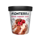 Мороженое Монтерра Шоколадное Вишневый торт 300г (480мл)  