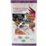 Подушечки Амарантовые с шок.нач. б/сахара и фруктозы б/глютена 250г  DI$DI 
