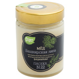 Мёд Башкирская липа б/ст, 320г Лесные Угодья 