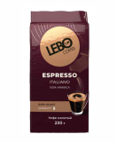 Кофе Lebo Espresso Italiano мол.т/об  230г брикет Кофе Lebo Espresso Italiano мол.т/об  230г брикет