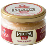 Икра деликатес.подкопченная 180г Санта Бремор