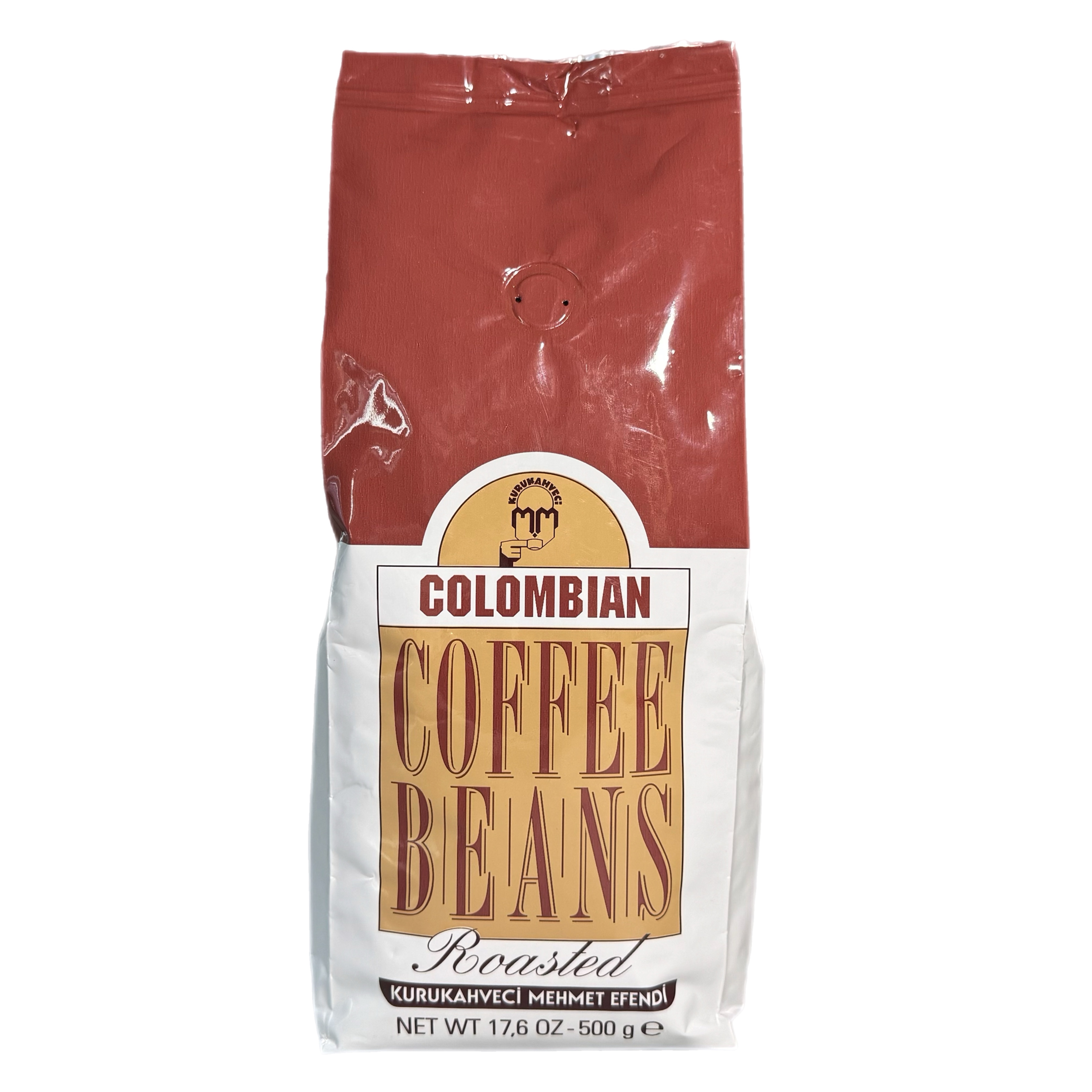 Кофе колумбийский  Kurukahveci Mehmet Efendi зерновой 500г