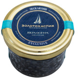 Икра зернистая осетра забойная Эксклюзив классика ст/б 100г Золото Каспия