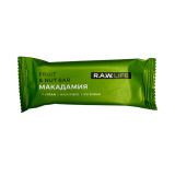 Батончик орехово-фруктовый Макадамия 47г RAW LIFE Батончик орехово-фруктовый Макадамия 47г RAW LIFE