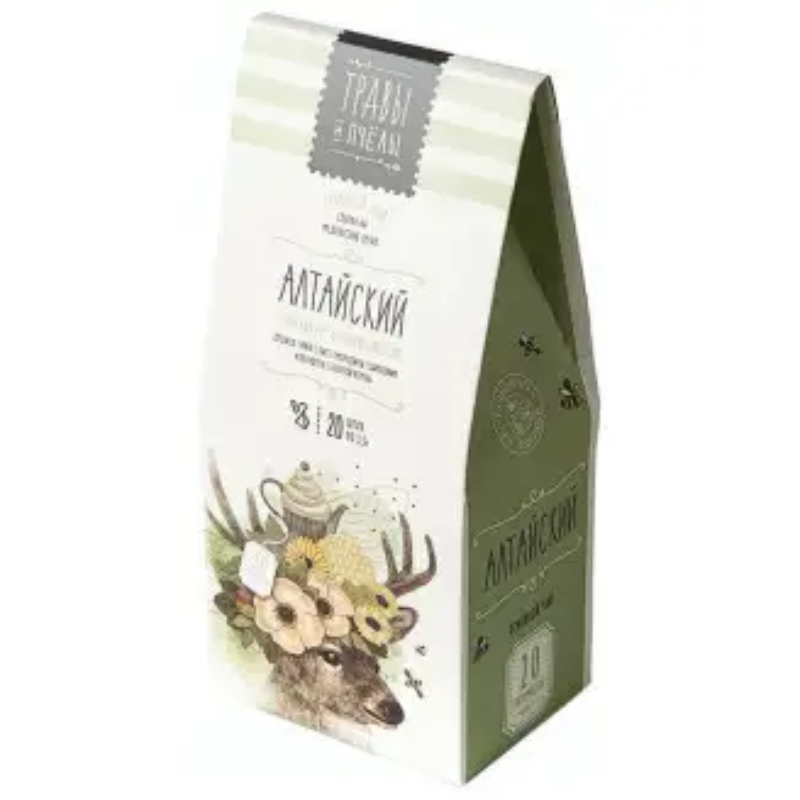 Чай ТРАВЫ И ПЧЕЛЫ Шиповник 30г  (20*1,5г) (пирамидки) 