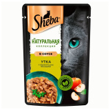 Корм д/кошек Шеба Nature's Collection  утка с ябл рагу 75г