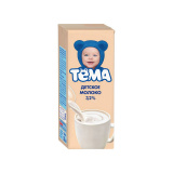 Молоко ультрапастеризованное 3,2% 200мл Тема