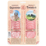 Колбаса Сальчинон/Тоскана с/к нарезка 100г Иней 
