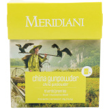 Чай зеленый китайский Ганпаудер 15 пак*2г 30г Meridiani Чай зеленый китайский Ганпаудер 15 пак*2г 30г Meridiani