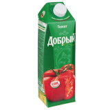 Сок Добрый 1л Томатный с солью ДП 
