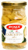 Артишоки целые в масле  IPOSEA. 290г