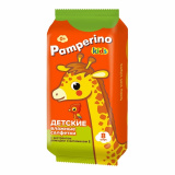Салфетки детские влажные с ромашкой и витамином Е №8 PAMPERINO KIDS