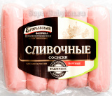 Сосиски Сливочные По-Егорьевски 300 г Егорьевский МК   