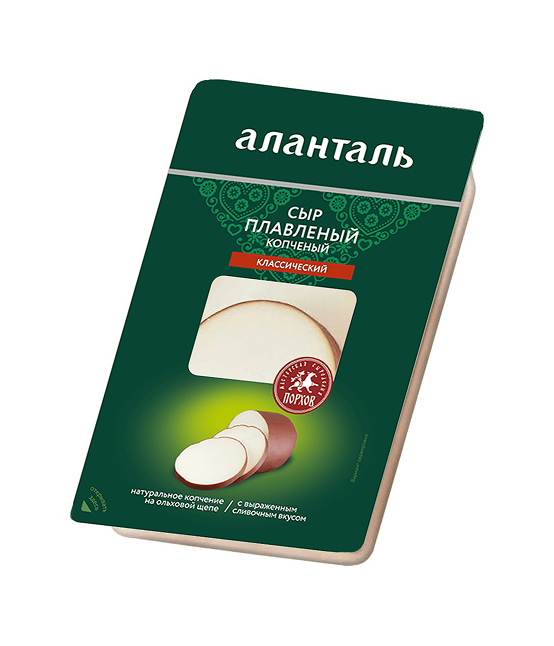 Сыр плавленый Аланталь №70 40% 150г слайсы 