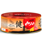 Корм д/кошек PRIME ASIA Тунец с ананасом в желе ж/б 85г 137.7.1108