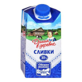Сливки Домик в деревне 10% 480мл  Сливки Домик в деревне 10% 480мл