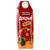 Морс Добрый 1 л брусника/морошка 