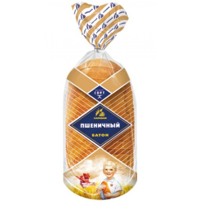 Батон Пшеничный в/с 300г нарез. Каравай: заказать свежие продукты ...