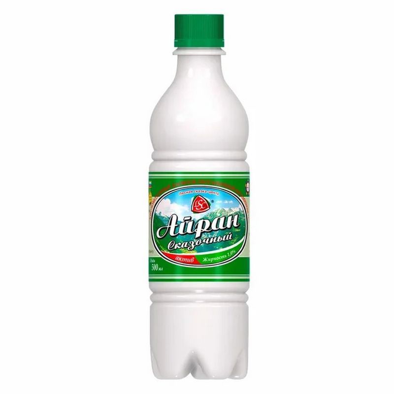 Напиток к/молочный Айранактив Сказочный 0,5л б/газа 