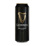 Пиво Гиннесс Драфт темное фильтр.пастер.с капсулой азот.смеси 4,2% 0,44л ж/б