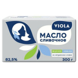 Масло Viola сладкосливочное 82,5% 300г  Масло Viola сладкосливочное 82,5% 300г