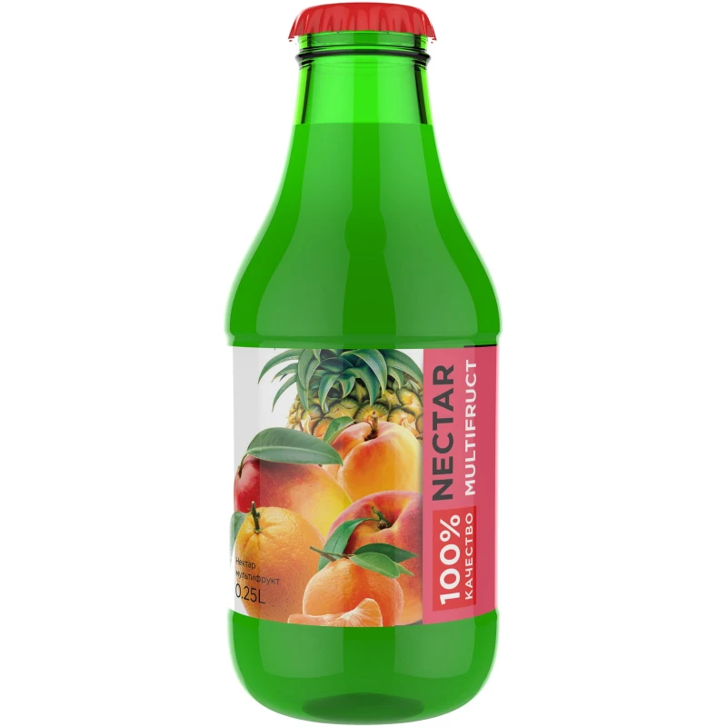 Нектар Баринофф Мультифрукт 250мл стекло ДП