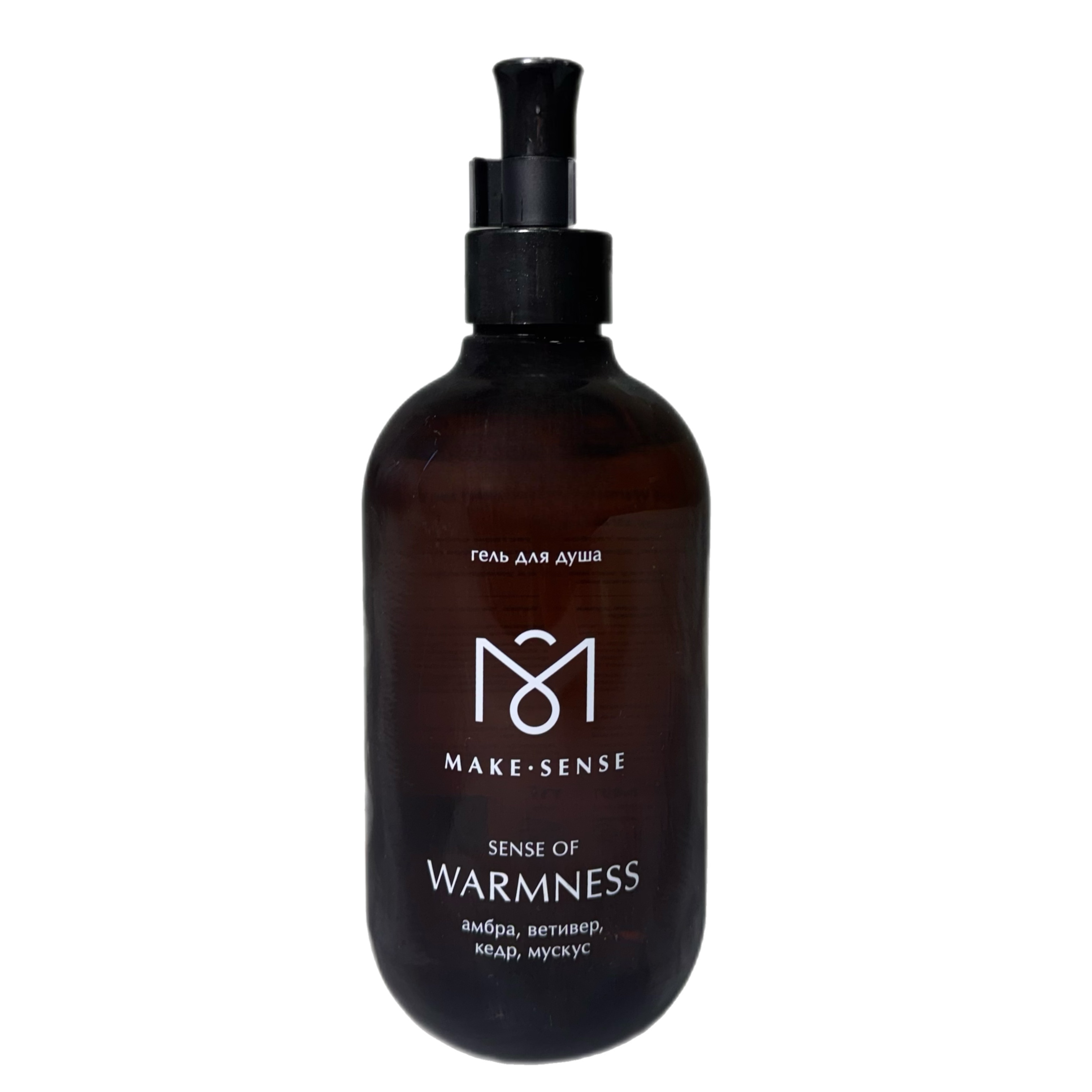 Гель д/душа парфюмированный Make Sense амбра,ветивер,кедр,мускус 500мл 