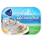 Сельдь филе с/с Исландка 300г 