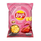 Чипсы Лейз 70г Краб  