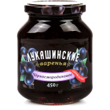 Варенье Лукашинское Чёрносмородиновое 450г ст/б