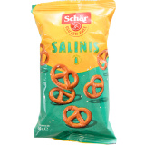 Крендельки соленые б/глютена 60г Salinis Shar