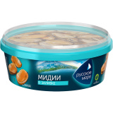Мясо мидии чилийской в заливке 180г Русское море