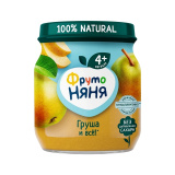 Пюре Фрутоняня грушевое 100г  ДП д/детей раннего возраста  Пюре Фрутоняня грушевое 100г  ДП д/детей раннего возраста