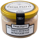 Паштет из печени фермерской утки 180г   Паштет из печени фермерской утки 180г