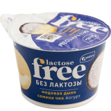 Йогурт Viola FREE безлактозный 2,7% 180г медовая дыня/семена чиа 