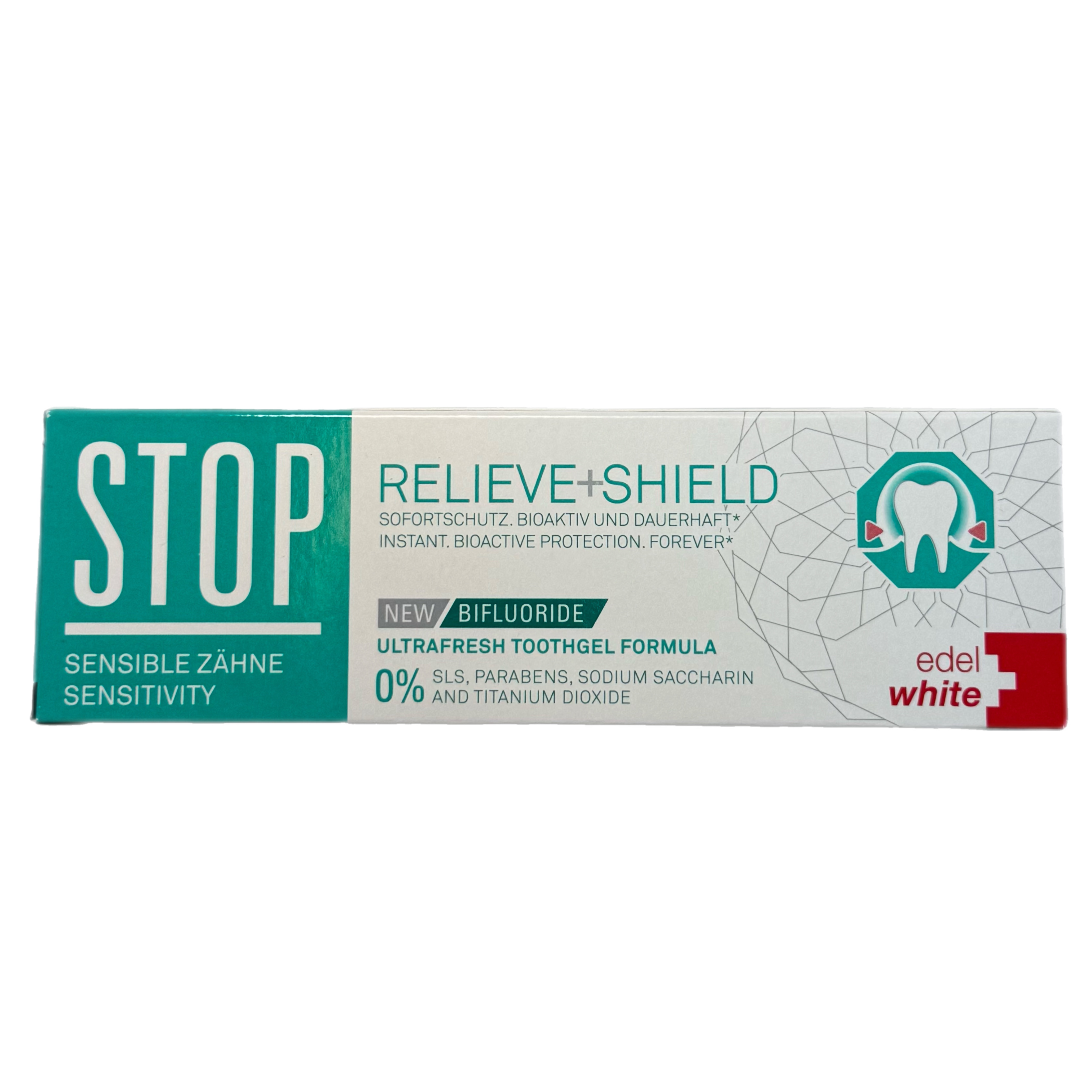 Зубная паста-гель edel+white Стоп чувствительность 75мл